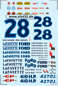 DMC decal Ford  LaFayette
